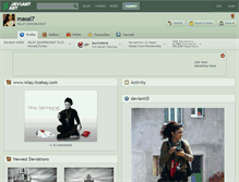 Tablet Screenshot of masal7.deviantart.com