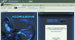 Desktop Screenshot of kcdragons.deviantart.com