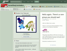 Tablet Screenshot of kuroshitsuji-animals.deviantart.com