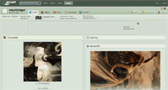 Desktop Screenshot of mauricioigor.deviantart.com