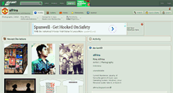 Desktop Screenshot of alfrina.deviantart.com