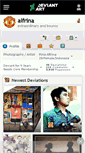 Mobile Screenshot of alfrina.deviantart.com