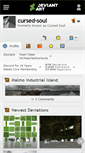 Mobile Screenshot of cursed-soul.deviantart.com