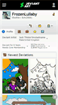 Mobile Screenshot of frozenlullaby.deviantart.com