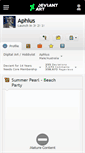 Mobile Screenshot of aphius.deviantart.com