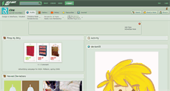 Desktop Screenshot of cine.deviantart.com