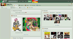 Desktop Screenshot of hide-fc.deviantart.com