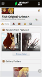 Mobile Screenshot of fma-original-anime.deviantart.com