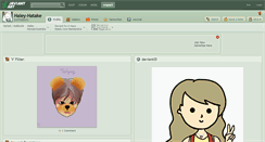 Desktop Screenshot of haley-hatake.deviantart.com