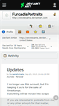 Mobile Screenshot of furcadiaportraits.deviantart.com