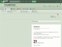 Tablet Screenshot of furcadiaportraits.deviantart.com