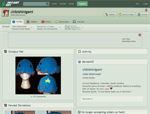 Tablet Screenshot of chibishinigami.deviantart.com