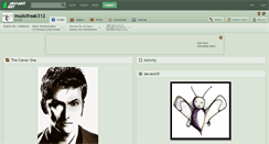 Desktop Screenshot of musicfreak312.deviantart.com
