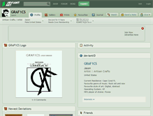Tablet Screenshot of graf1cs.deviantart.com