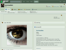 Tablet Screenshot of kuronoalien.deviantart.com