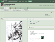 Tablet Screenshot of didaskaleinophobia.deviantart.com