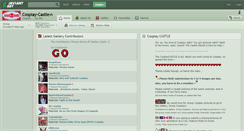 Desktop Screenshot of cosplay-castle.deviantart.com