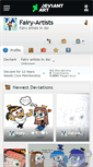 Mobile Screenshot of fairy-artists.deviantart.com