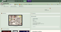Desktop Screenshot of mindworker.deviantart.com