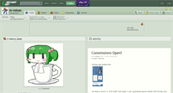 Desktop Screenshot of m-volcan.deviantart.com