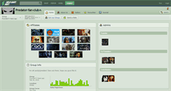 Desktop Screenshot of predator-fan-club.deviantart.com