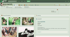 Desktop Screenshot of coco-anguisette.deviantart.com