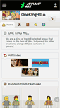 Mobile Screenshot of onekinghill.deviantart.com