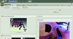 Desktop Screenshot of polar-circle.deviantart.com