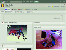 Tablet Screenshot of polar-circle.deviantart.com