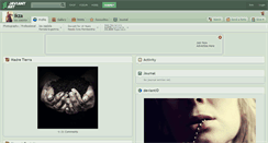 Desktop Screenshot of ikza.deviantart.com