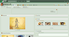 Desktop Screenshot of elderberry-bb.deviantart.com