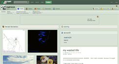 Desktop Screenshot of matrix24.deviantart.com