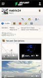 Mobile Screenshot of matrix24.deviantart.com