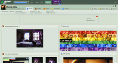 Desktop Screenshot of mienai-kizu.deviantart.com