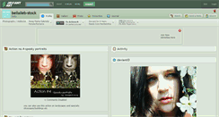 Desktop Screenshot of bellalleb-stock.deviantart.com