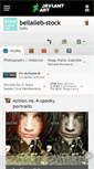 Mobile Screenshot of bellalleb-stock.deviantart.com