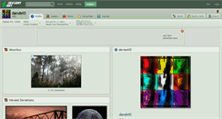 Desktop Screenshot of dandel0.deviantart.com