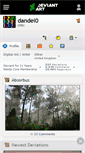 Mobile Screenshot of dandel0.deviantart.com