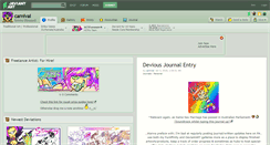 Desktop Screenshot of carnival.deviantart.com