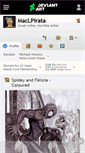 Mobile Screenshot of maclpirata.deviantart.com