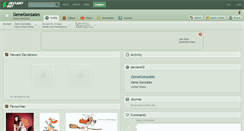 Desktop Screenshot of genegonzales.deviantart.com