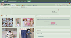 Desktop Screenshot of choucream.deviantart.com