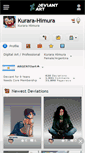 Mobile Screenshot of kurara-himura.deviantart.com