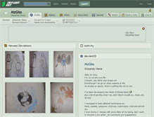 Tablet Screenshot of mzgiss.deviantart.com