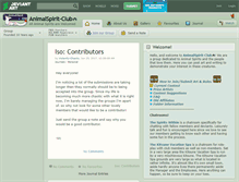 Tablet Screenshot of animalspirit-club.deviantart.com