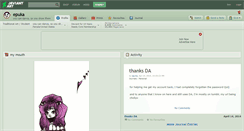 Desktop Screenshot of epuka.deviantart.com