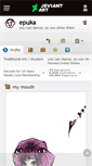 Mobile Screenshot of epuka.deviantart.com