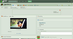 Desktop Screenshot of ksgandharva.deviantart.com