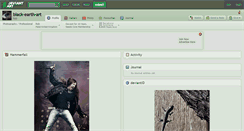 Desktop Screenshot of black-earth-art.deviantart.com