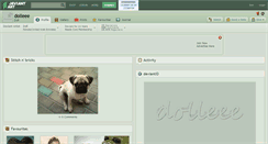 Desktop Screenshot of dolleee.deviantart.com